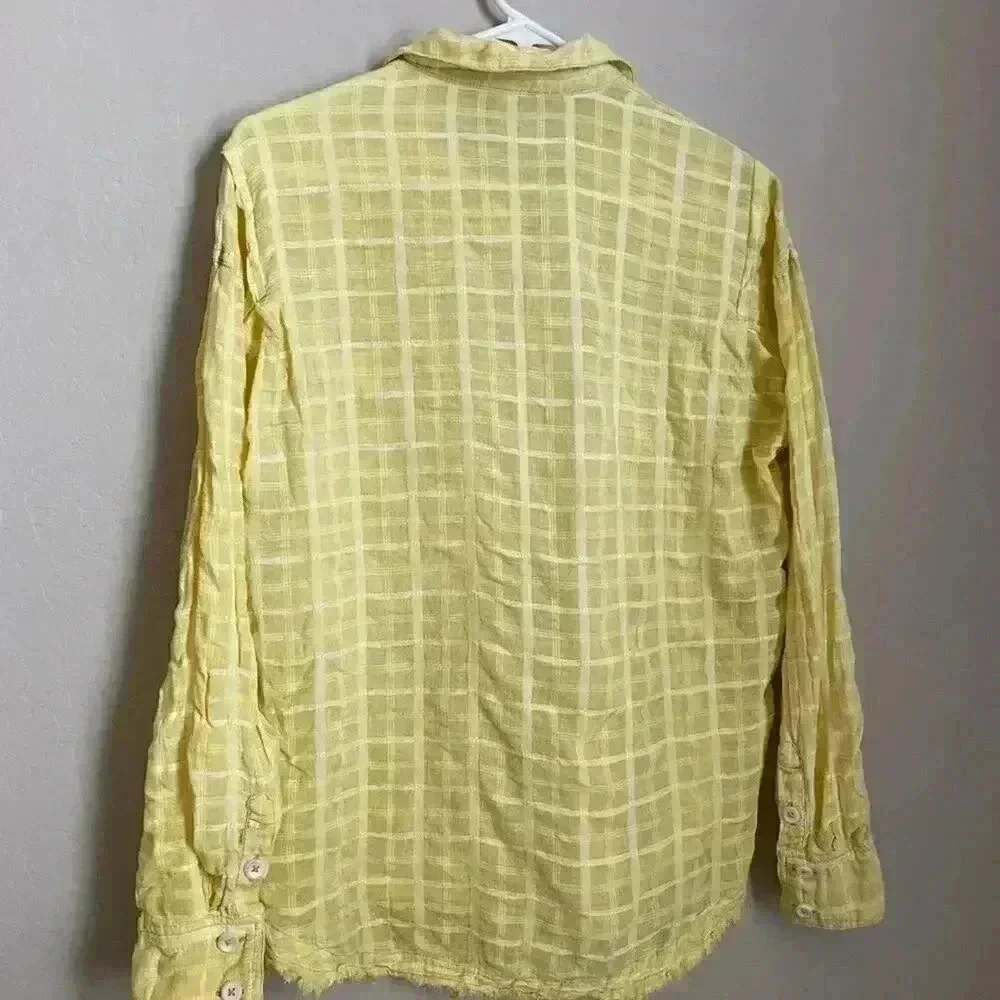 Free People Loveland Solid Button Down‎ Size XS
